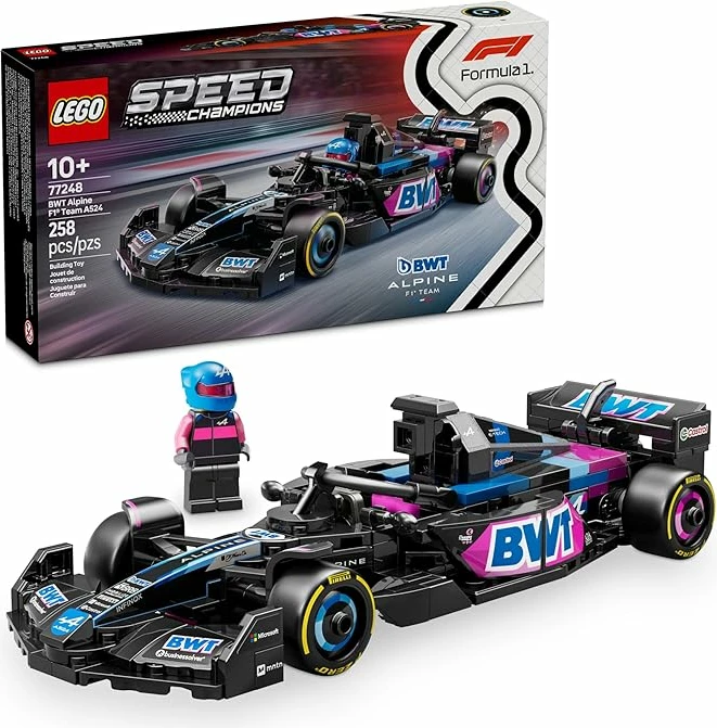 LEGO Speed BWT Alpine F1® Team A524 Race Car 77248