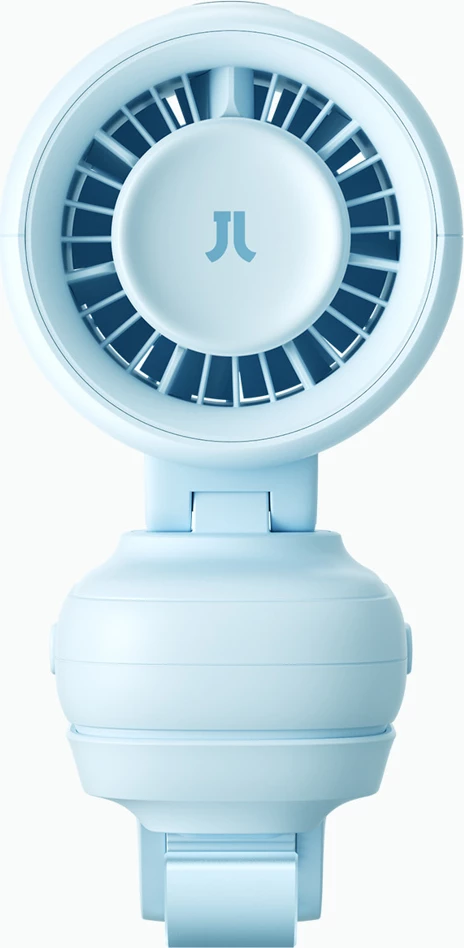 Ventilator mini për karrocë Jisulife Stroller Fan 4 5000mAh me kapëse metalike USB-C, blu 6