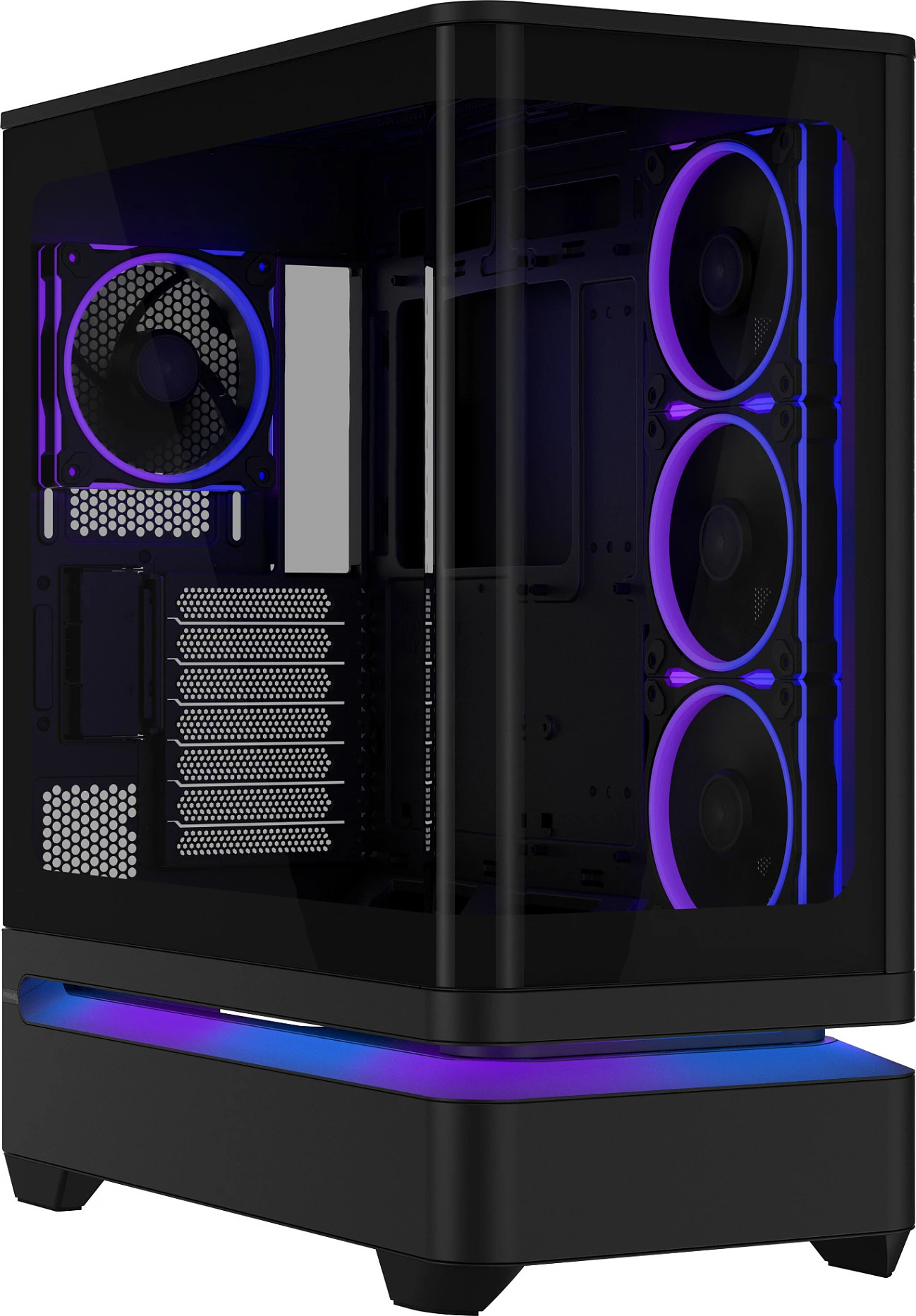 Kasë ASUS PRIME AP304 TG ARGB, ATX, e zezë