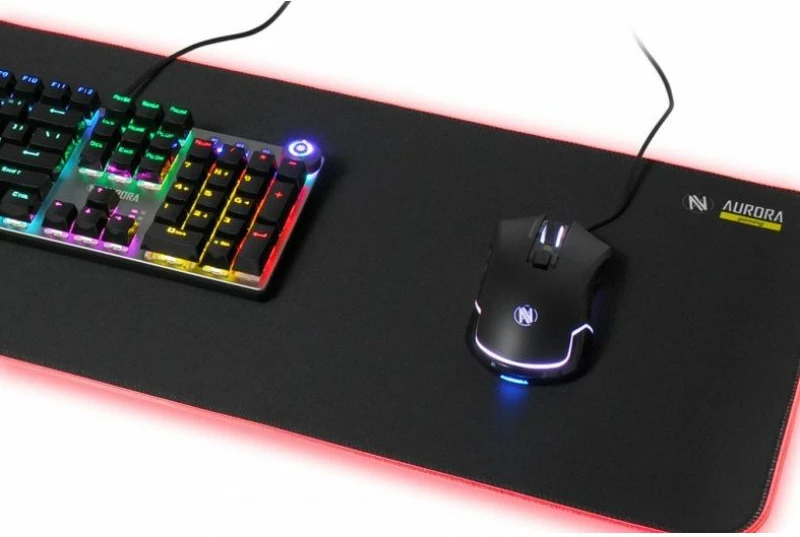 Mouse pad gaming iBox, e zezë