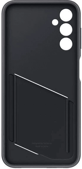 Mbështjellës Samsung EF-OA146TBE me xhep karte për Galaxy A14, i zi