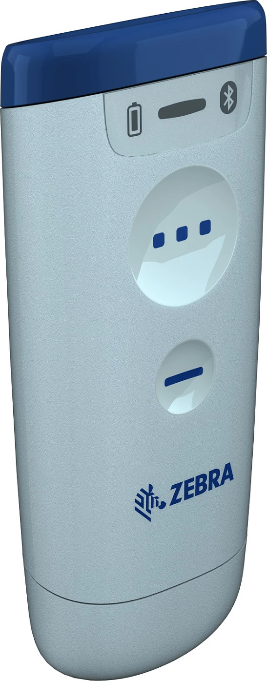 Skaner barkodi Zebra CS60-HC, portativ 1D/2D, LED, i bardhë/kaltër