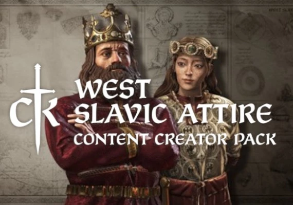 Crusader Kings III: West Slavic Attire - Content Creator Pack DLC EN/DE/FR/KO/RU/ZH/ES Global