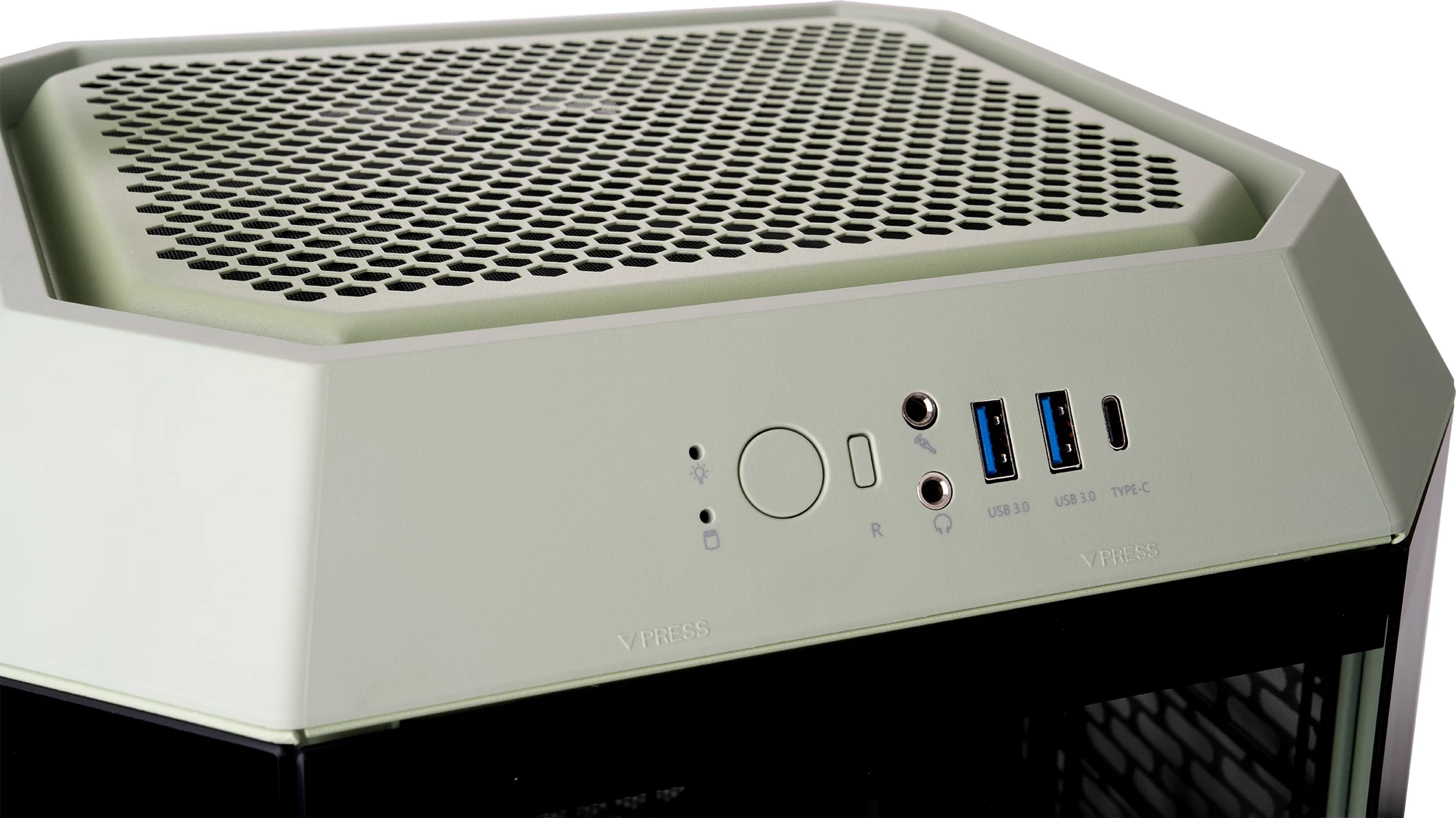 Kasë Thermaltake The Tower 250 TG, Mini Tower, Matcha Green