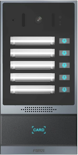 Interfon Fanvil i63, 2 MP, 1080p, Alumin