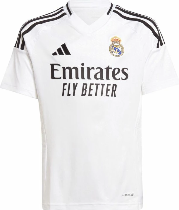 Maicë për fëmijë adidas Real Madrid, e bardhë