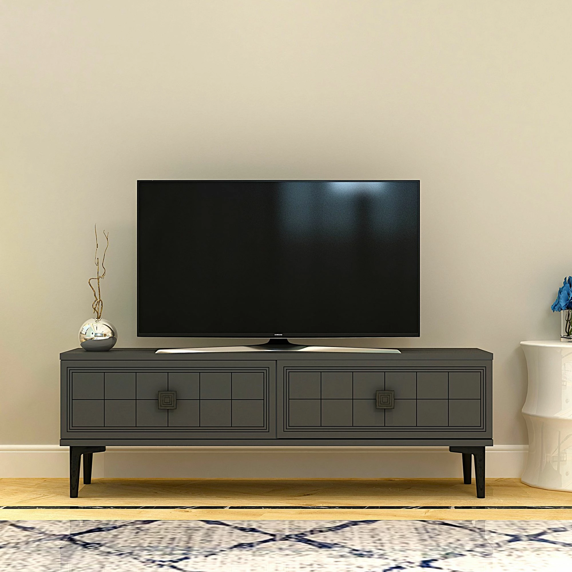 Komodë TV Skye Decor, Yuka 120, antracit