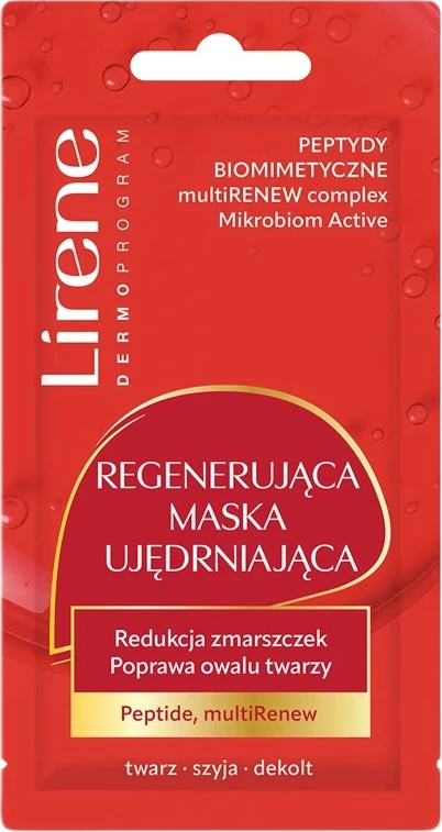 Maskë për fytyrë për femra Lirene Regenerating Firming Mask 8ml