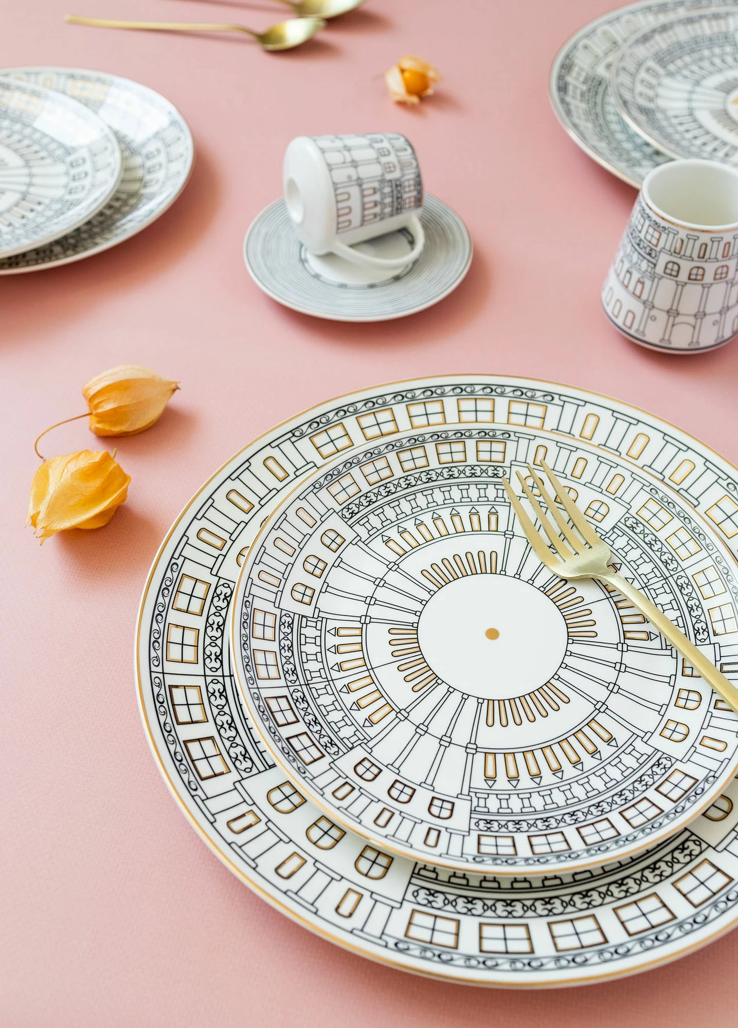 Set pjatash shërbimi (6 copë), Hermia, DNR0080
