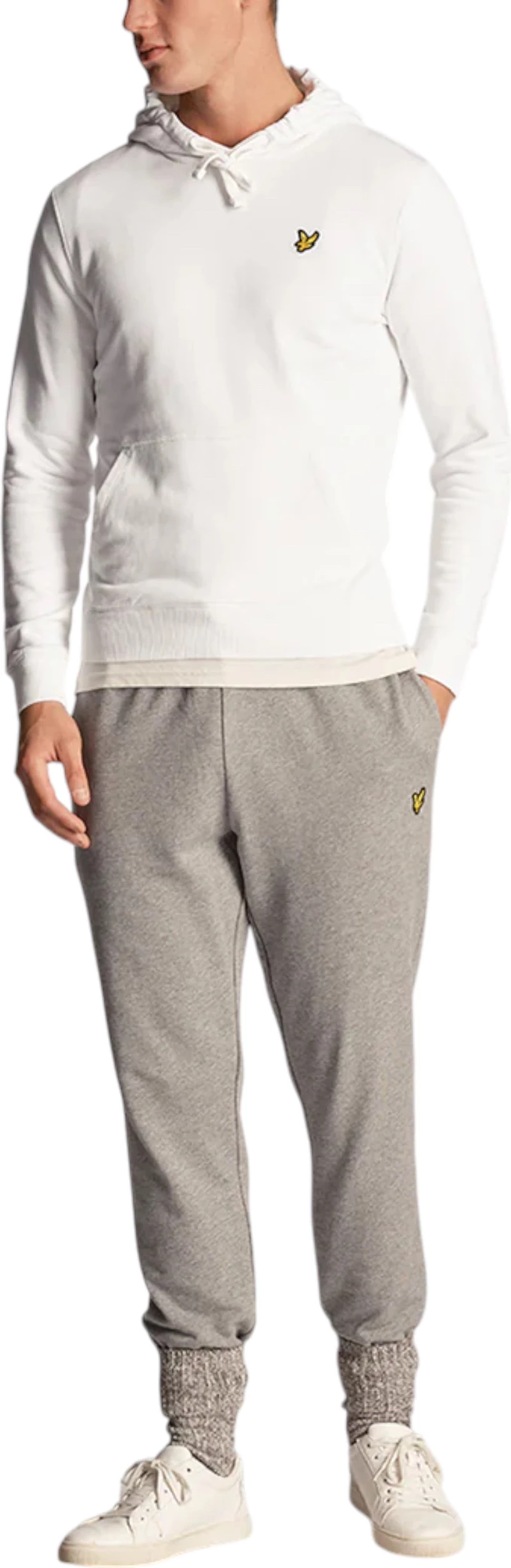 Duks me zinxhir për meshkuj Lyle & Scott ML1139V, i bardhë [Madhësia: XXL]