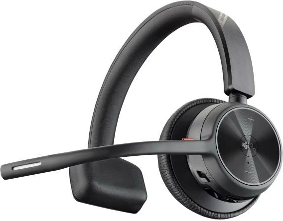 Kufje me mikrofon, HP Poly, Voyager 4310-M UC (7Y210AA), Bluetooth, rreze 40–70 m, kabllo 1.5 m, Teams, e zezë