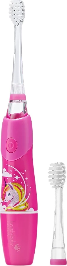 Furçë dhëmbësh elektrike për fëmijë Brush-Baby KidzSonic Unicorn 3+, 1 copë