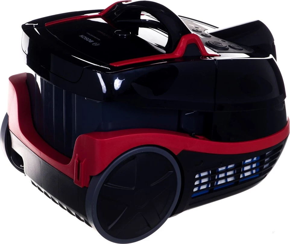 Fshesë me korrent Bosch, BWD421POW, seria 4, 2100W, e zezë/kuqe