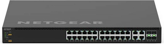 Switch NETGEAR M4350-24M4X4V, 28x RJ-45, 4x SFP28, L3 Managed, PoE++, 10G, 1U Rack, i zi