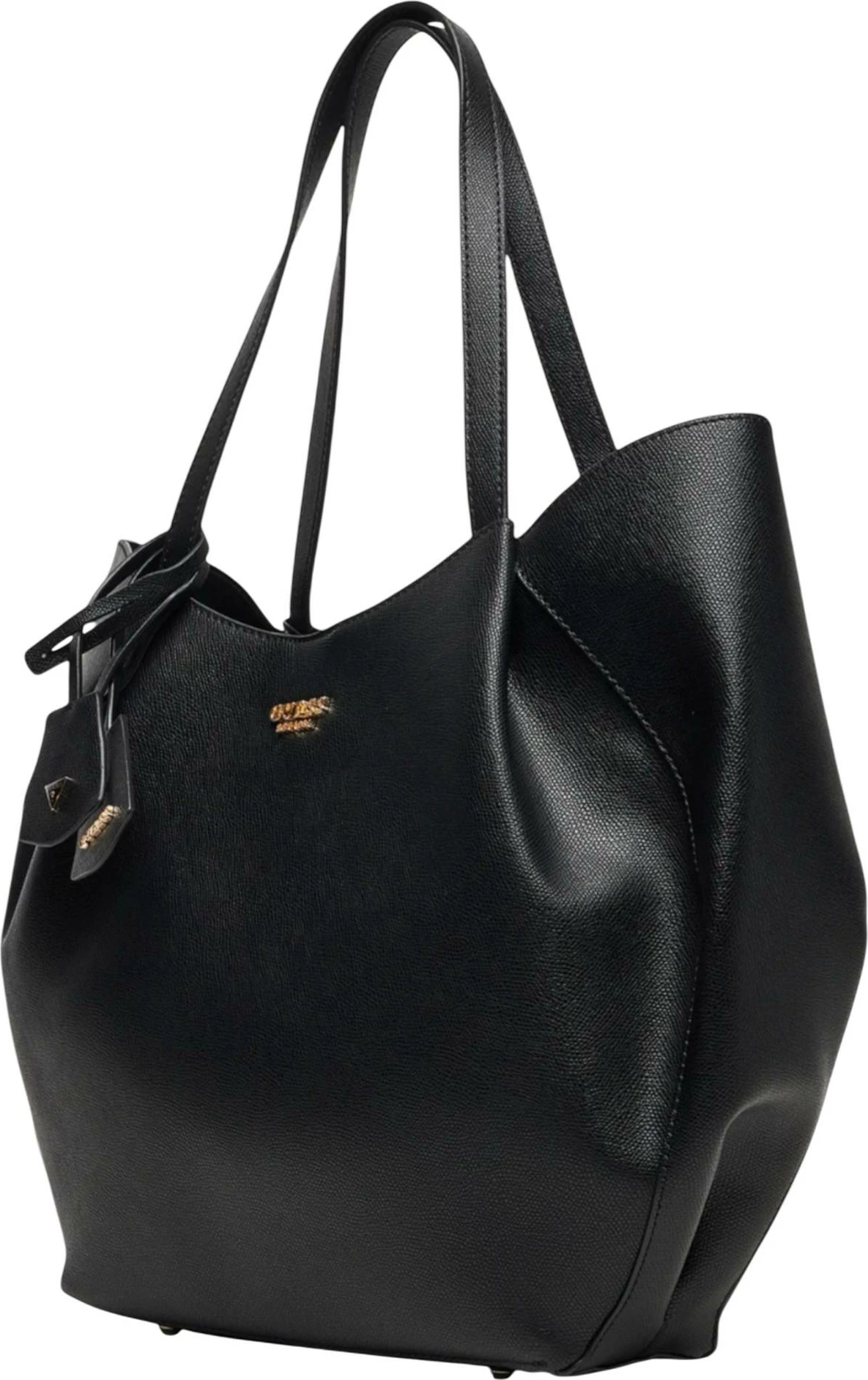 Çantë tote për femra Guess Amorette 2 in 1 HWBG78 98240, e zezë