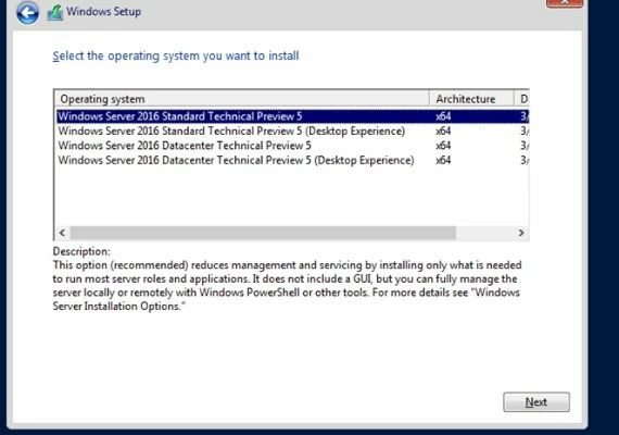 Windows Server 2016 Standard EN/DE/FR/IT/JA/RU/ZH/ES Global