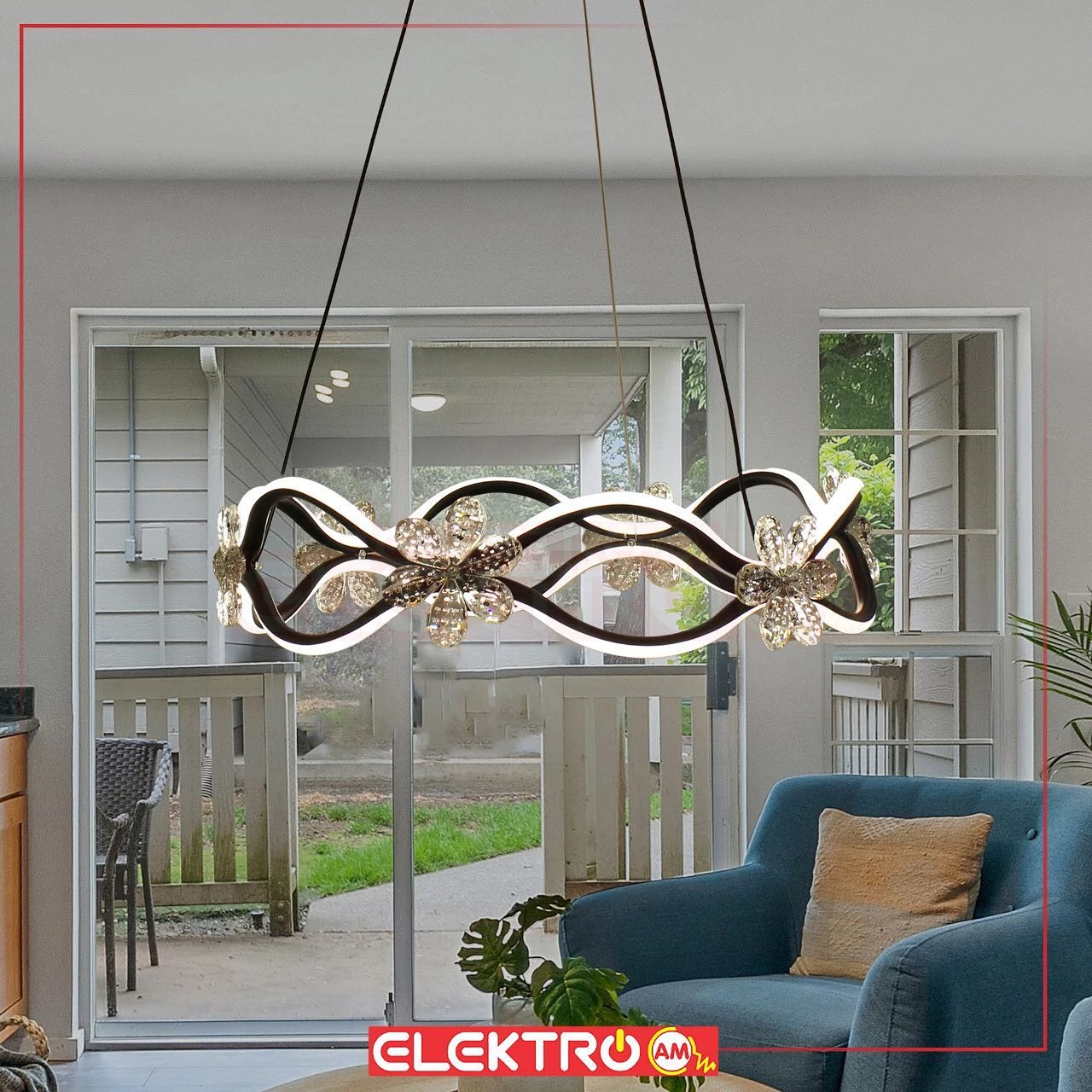 Abazhur i varur LED 2081-1