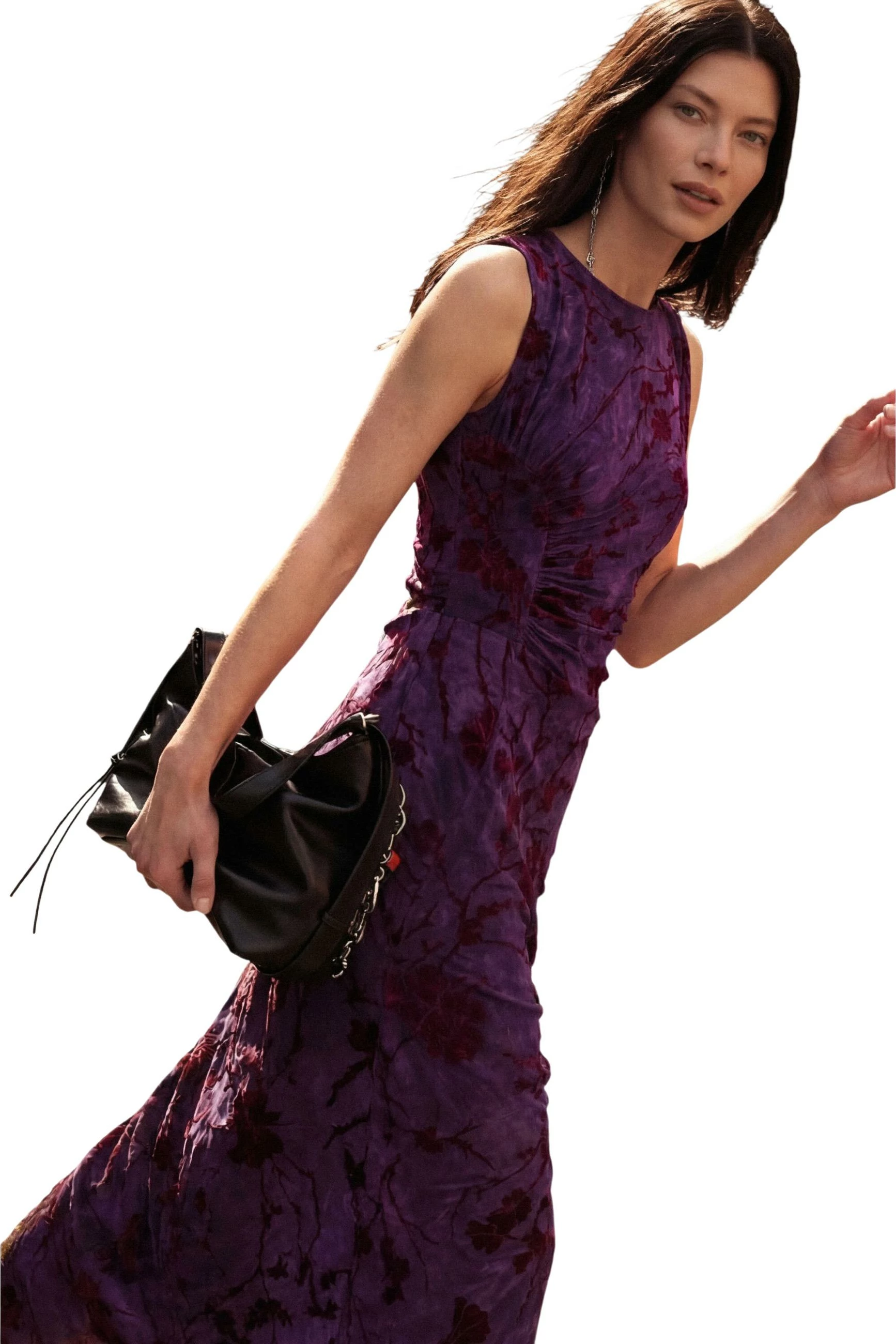 Fustan për femra Desigual VEST_ALINA 25WWVK33, vjollcë