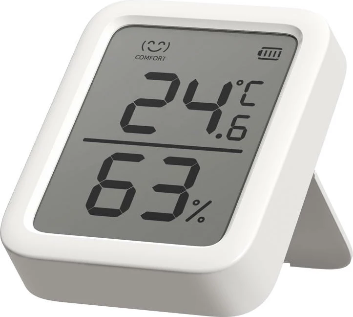 Termometër dhe higrometër SwitchBot Meter Plus, Bluetooth, i bardhë