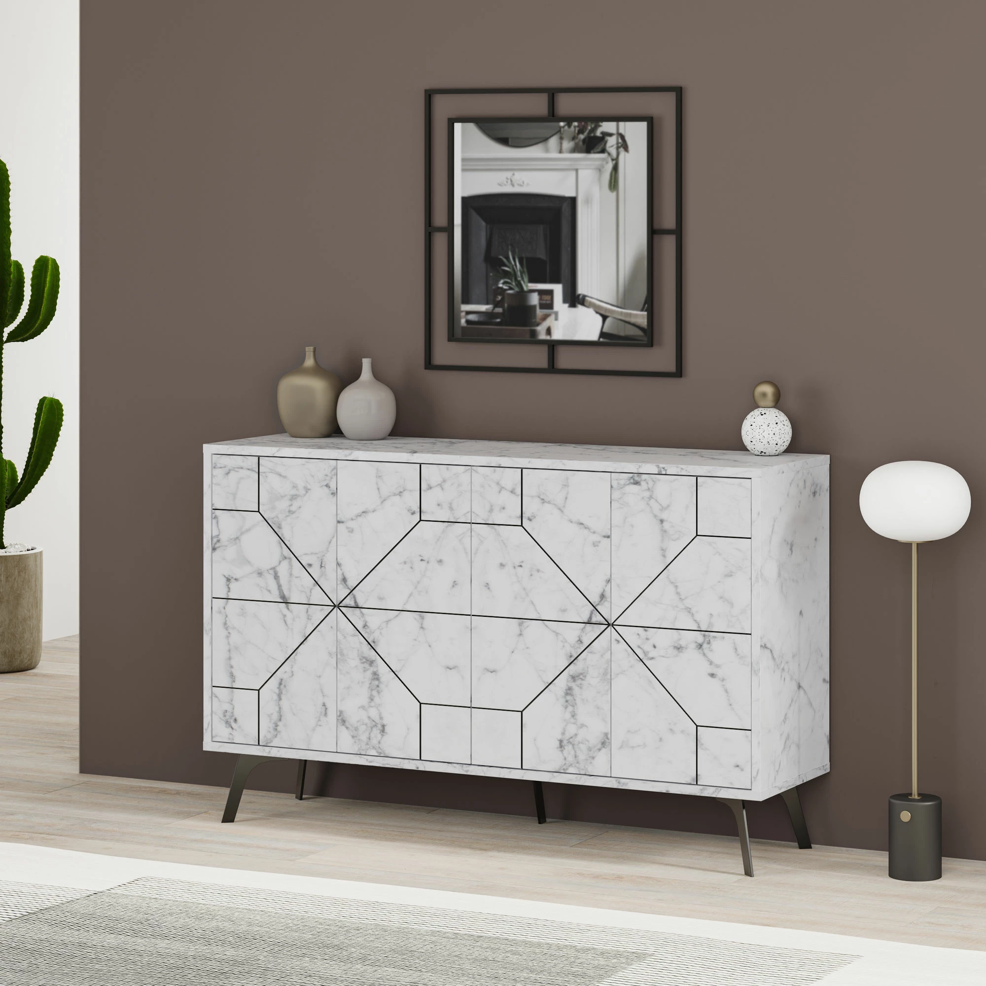 Konsolë Skye Decor, Dune - Carrara