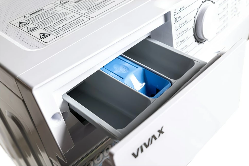 Makinë larëse VIVAX HOM WFL-100616CDS, 6KG, e bardhë