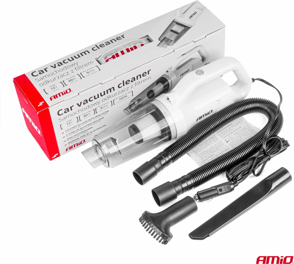 Aspirator veture 12V 60W HEPA 