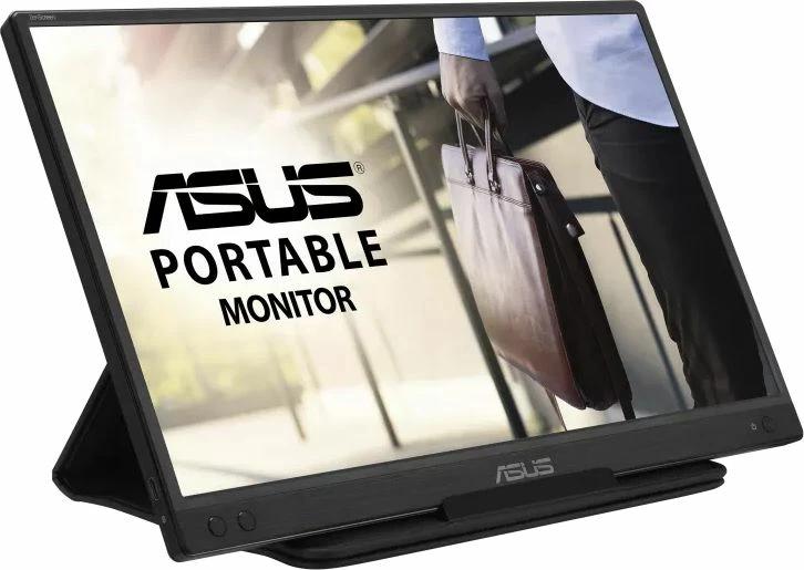 Monitor portativ Asus ZenScreen MB166C 90LM07D3-B01170, 15.6\" Full HD IPS 60Hz USB-C, i zi