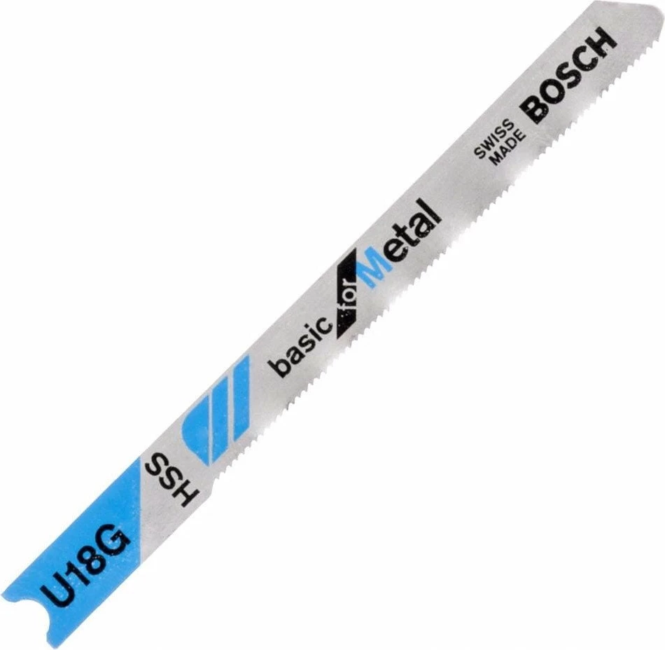 Teh sharrë dekupazhi Bosch U 118 G, 52 mm, HSS, për metal, 2 copë