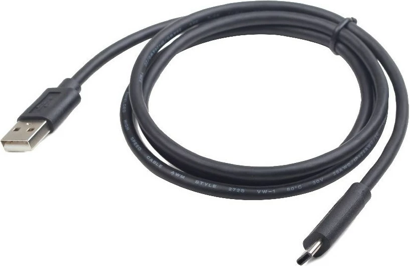 Kabllo Gembird Kabel / Adapter USB,1.8 m, USB A, USB C, e zezë