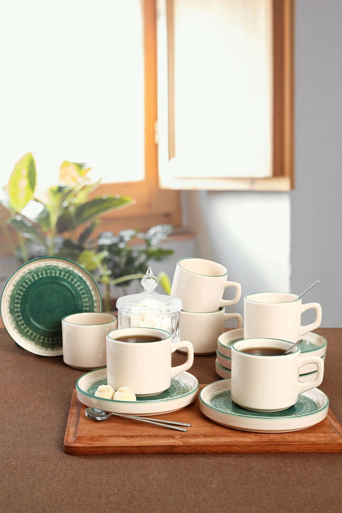 Set filxhanash çaji (12 copë), Hermia Concept, CTKCAYSTACKABLE20789980012