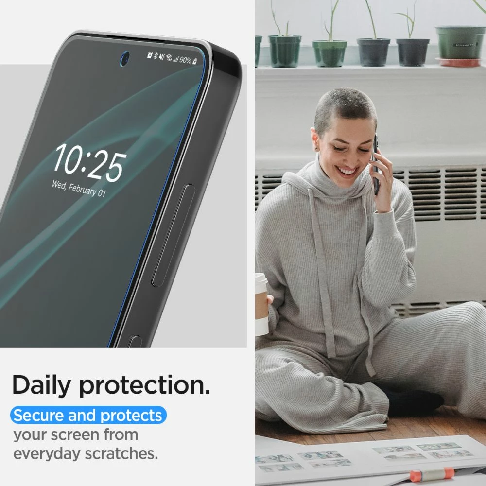 Folie mbrojtëse Spigen Neo Flex për Samsung Galaxy S24, 2 copë