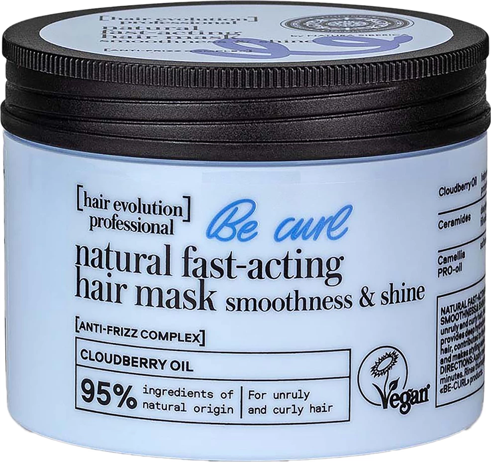 Maskë për flokë për femra Natura Siberica Hair Evolution Be Curl Vegan 150ml