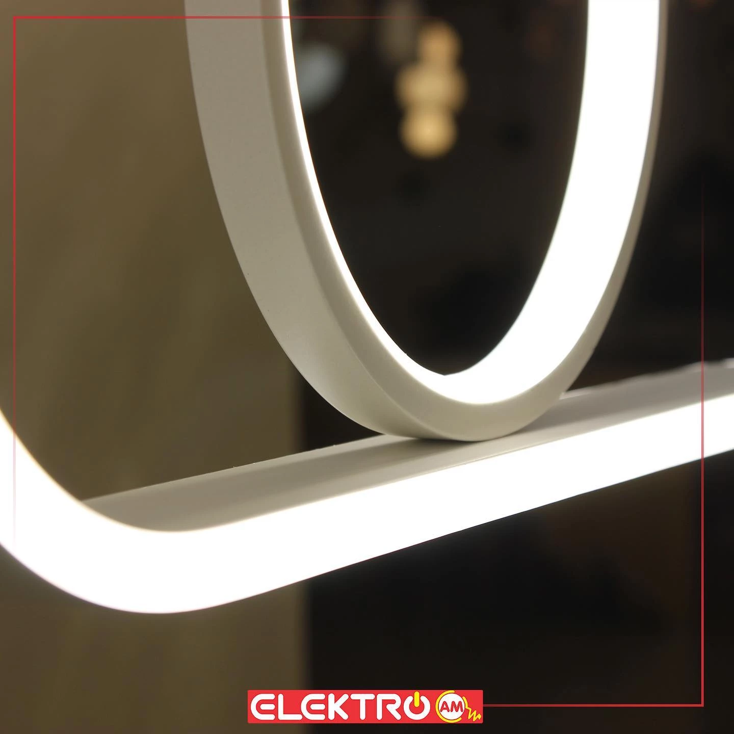 Abazhur trapezarie LED 1973-1 WH