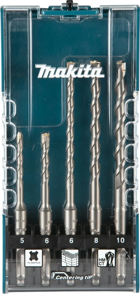 Set sfurqesh beton Makita SDS-PLUS 5 copë, 160mm