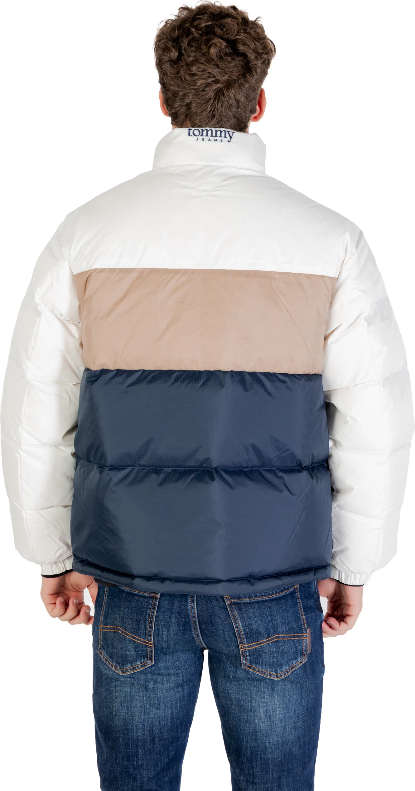 Jakne për meshkuj Tommy Hilfiger Jeans TJM Alaska Down CLBK DM0DM22117, krem [Madhësia: XL]