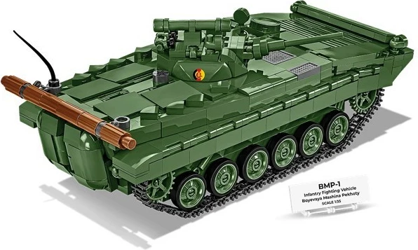 Set blloqe ndërtimi, COBI, BMP-1 2631, 758 pjesë, shkallë 1:35, jeshile