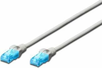 Kabllo rrjeti patchcord Digitus DK-1512-025 CAT5e UTP 2.5m RJ45-RJ45, gri