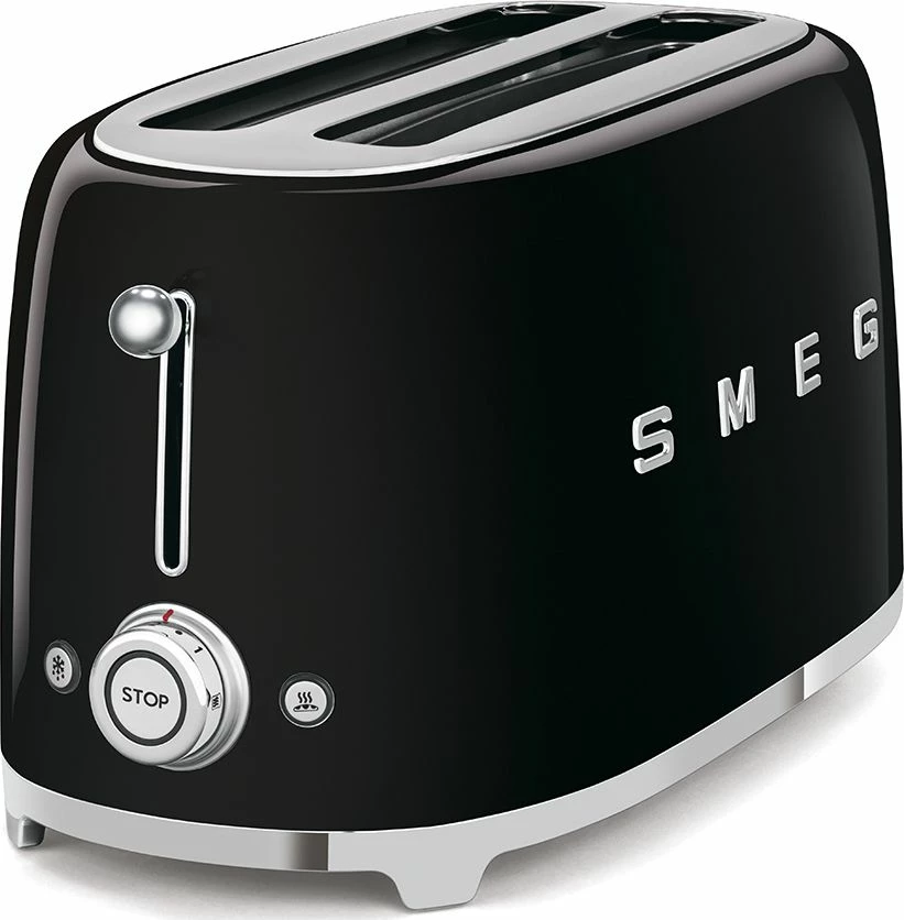 Toster Smeg TSF02BLEU, 1500W, 2 slota 36mm, 6 nivele pjekje, i zi