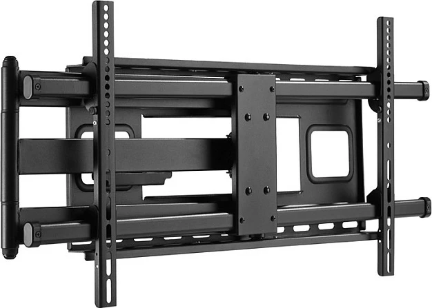 Mbajtëse muri për TV EQUIP, 43"-80", e lëvizshme me 4 nyje, VESA 800x400, 50 kg, e zezë
