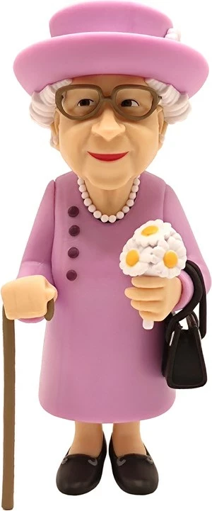 Figurinë koleksionuese MINIX Queen Elizabeth II, Rozë