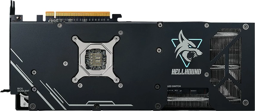 Kartelë grafike PowerColor Hellhound RX 7800 XT, 16 GB, GDDR6, 256 bit, e zezë