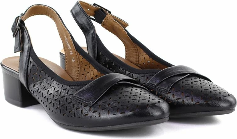 Këpucë elegante femra Jezzi ASA200-18, të zeza