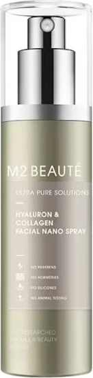 Serum në spray për fytyrë M2 BEAUTE Hyaluron & Collagen Facial Nano Spray Anti-Aging për femra, 20ml