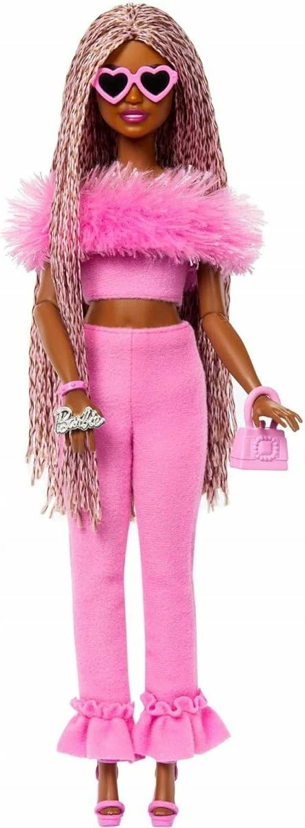 Lalkë Barbie Mattel Deluxe Style HYV28, me aksesorë të vegjël, për 4+ vjeç, rozë, set 1 copë