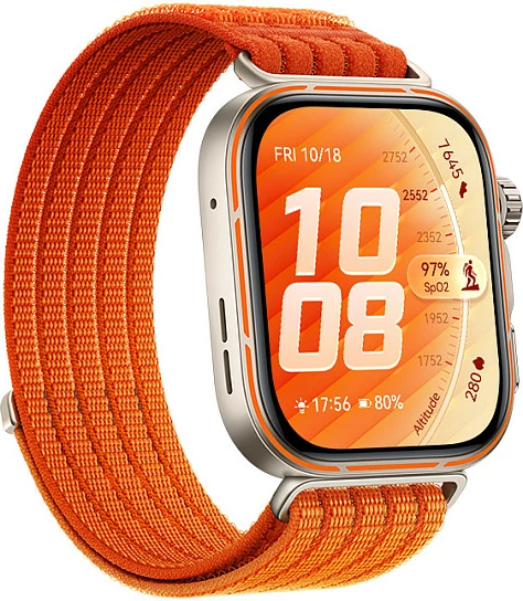 Smartwatch Huawei Watch Fit 5 Pro Niki-B29W, AMOLED, GPS, NFC, 10 ditë bateri, gradient orange