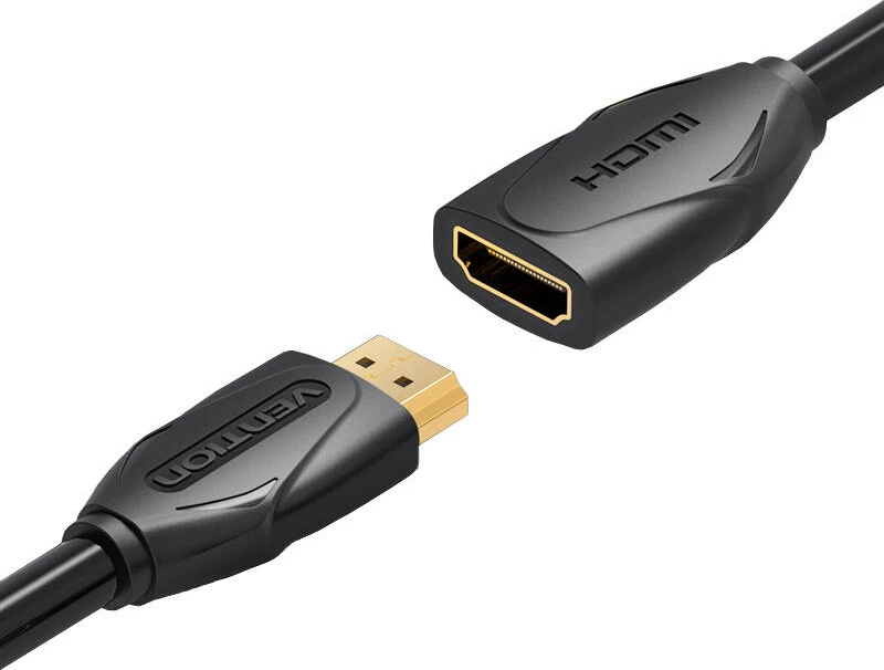 Kabllo HDMI zgjatuese Vention VAA-B06-B150, 1.5m, E zezë