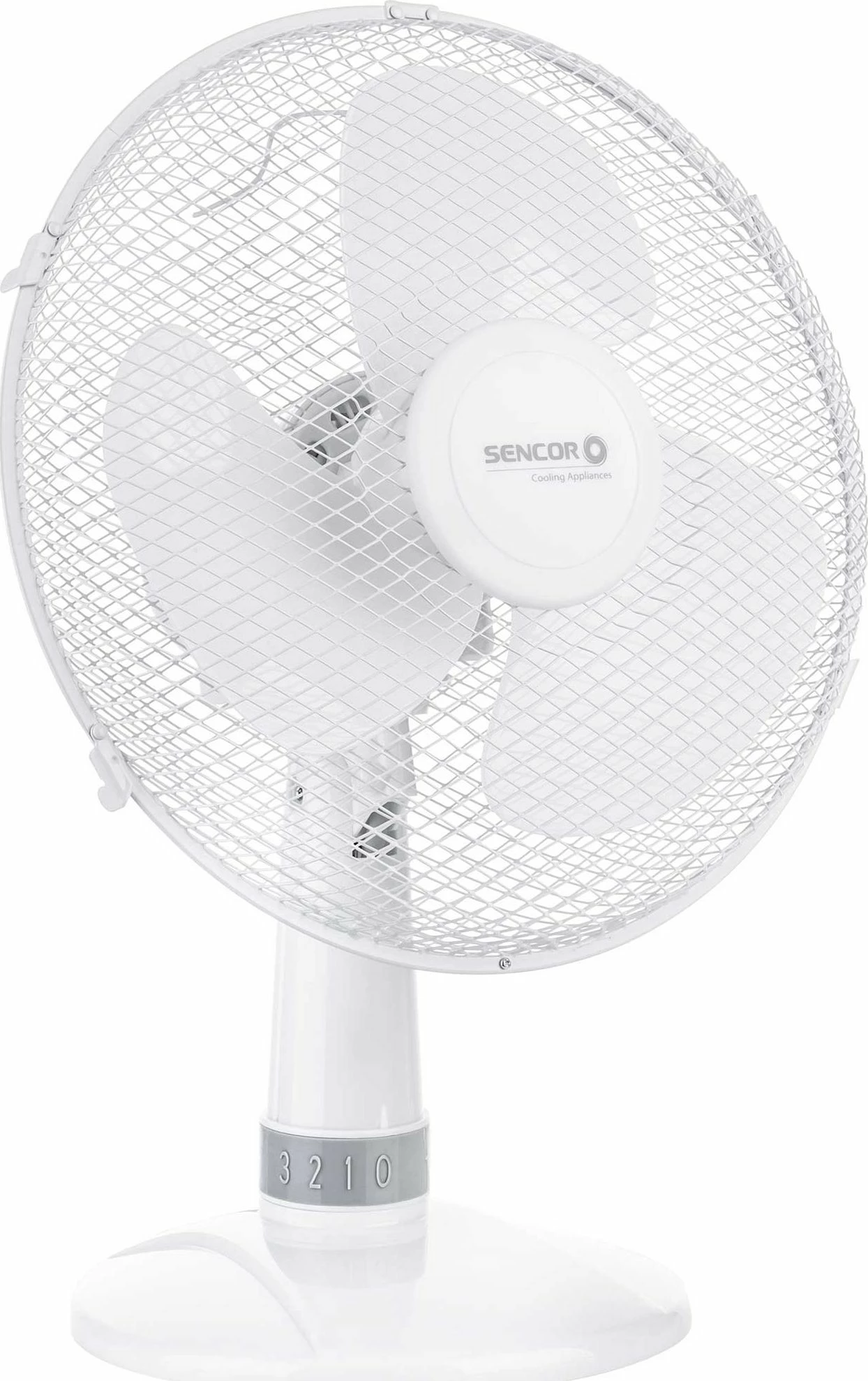 Ventilator tavoline Sencor SFE 3027WH 40W 3 shpejtësi 30 cm/35 cm i bardhë