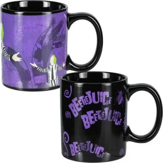 Filxhan termo-reaktiv Paladone Beetlejuice 300 ml, i zi