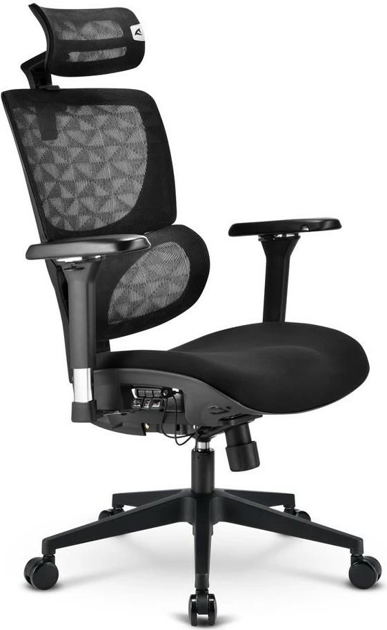 Karrige zyre Sharkoon Brostuhl OfficePal C40, e zezë