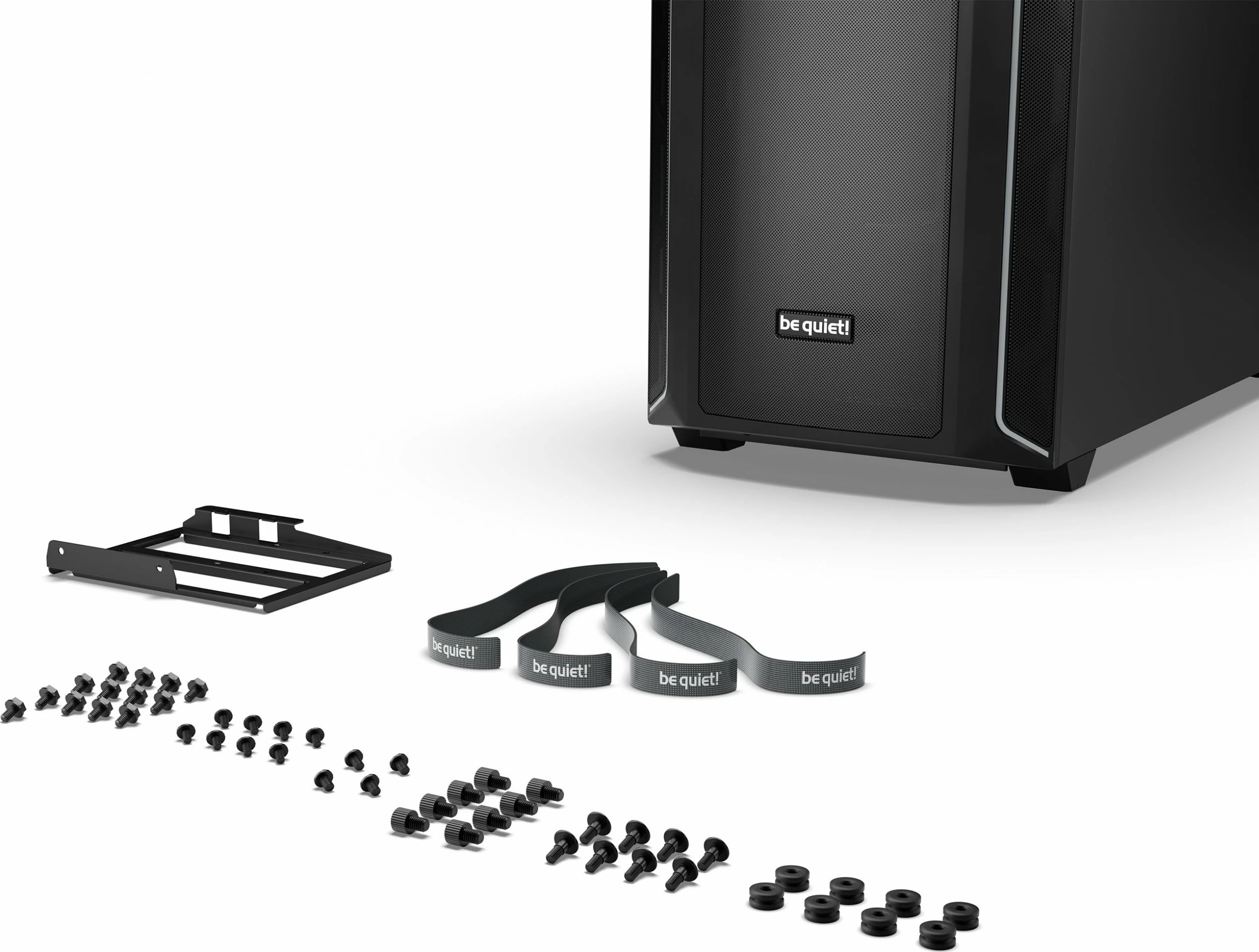 Kasë be quiet! Shadow Base 800 DX BGW61 Midi Tower ATX/eATX, ARGB, xham i temperuar, 3x 140mm PWM, USB-C, e zezë